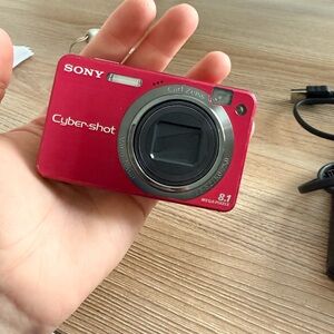 Sony Cyber-shot Digital Camera - Red